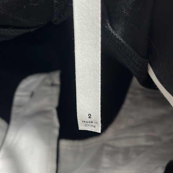 ARITZIA The Group Babaton Beecroft pleated wide leg pants size 2 black - Picture 13 of 15